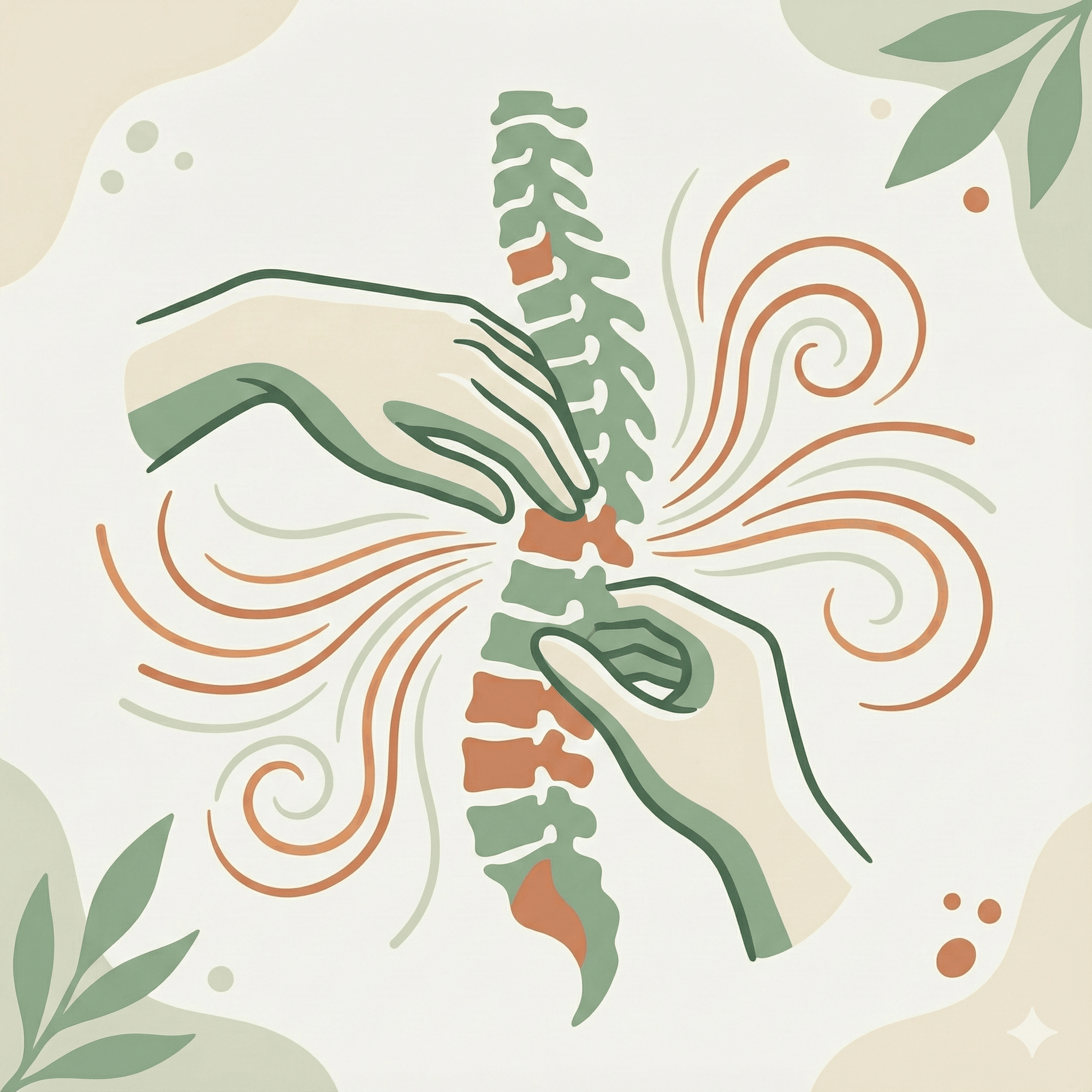 Chiropractic adjustment technique demonstration